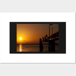 A Fisherman's Sunset Posters and Art